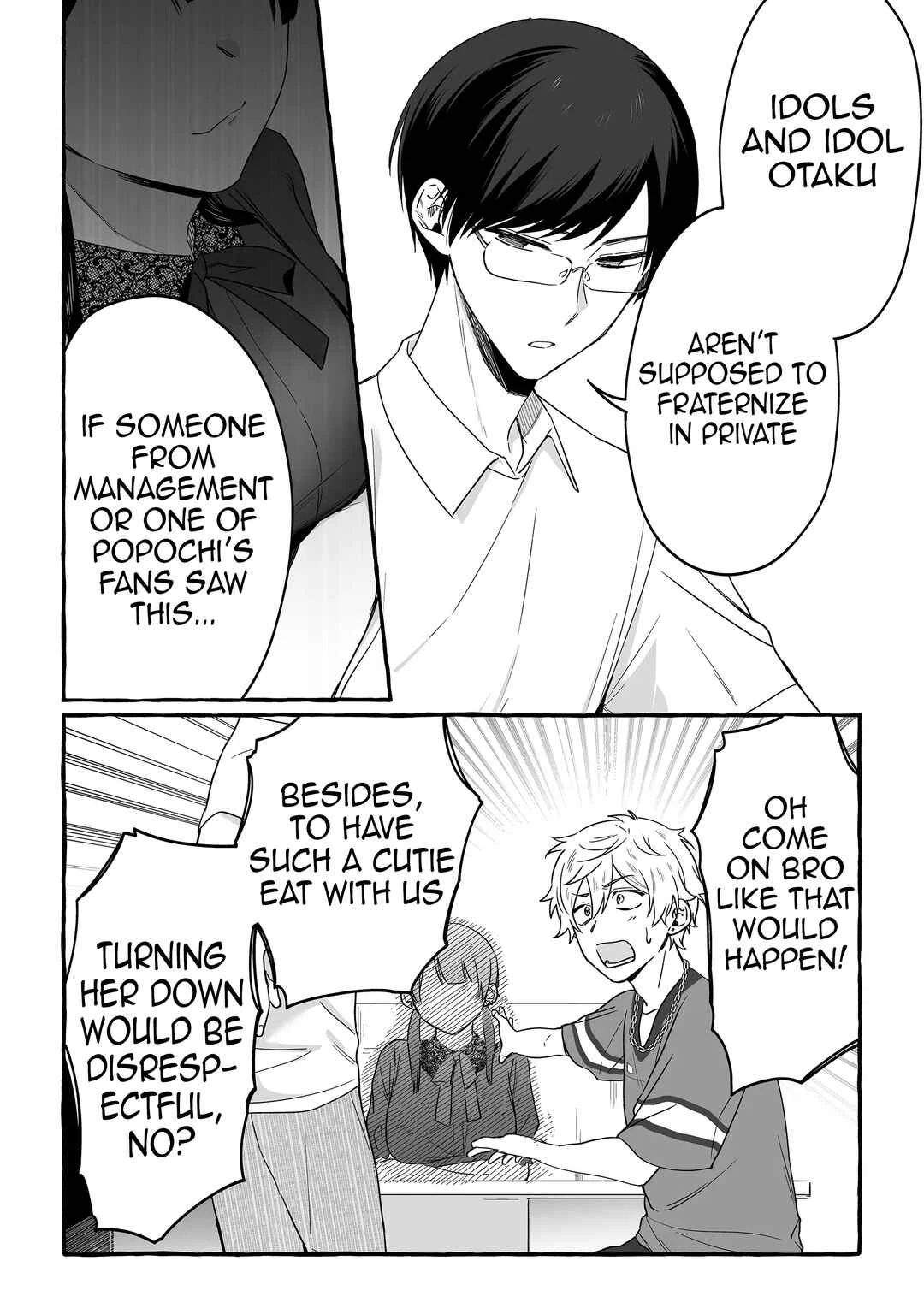 Damedol to Sekai ni 1-nin dake no Fan Chapter 16: Popochi - Page 6