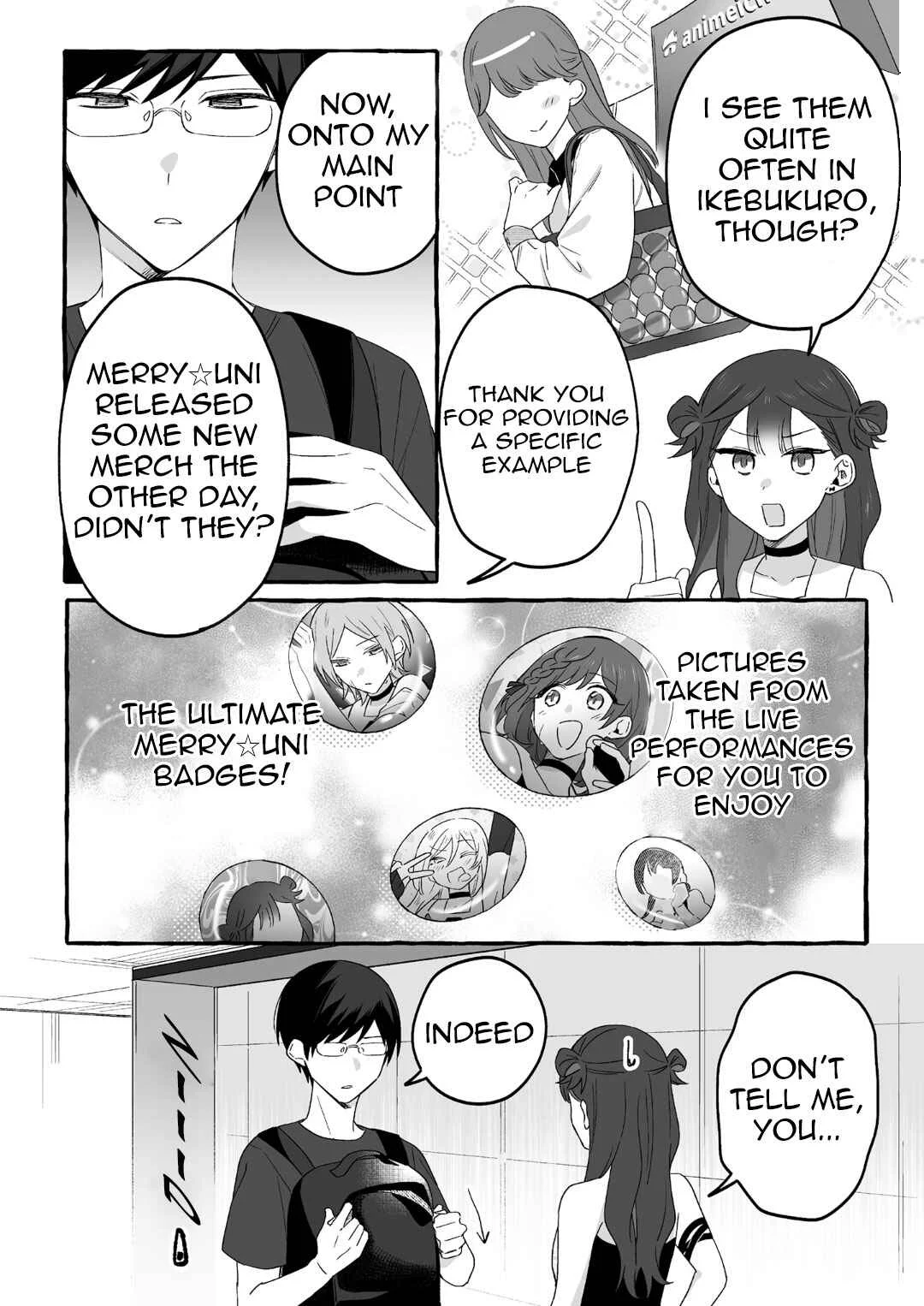 Damedol to Sekai ni 1-nin dake no Fan Chapter 19.8: Pain-Bag - Page 2