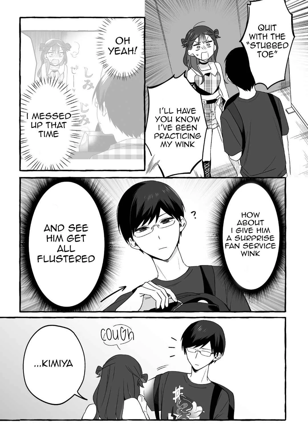 Damedol to Sekai ni 1-nin dake no Fan Chapter 19.8: Pain-Bag - Page 5