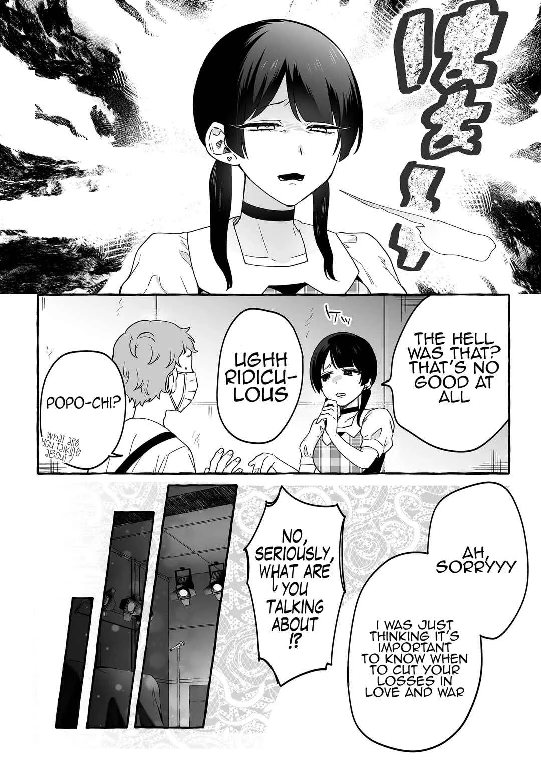 Damedol to Sekai ni 1-nin dake no Fan Chapter 19: Clearing the Air - Page 3