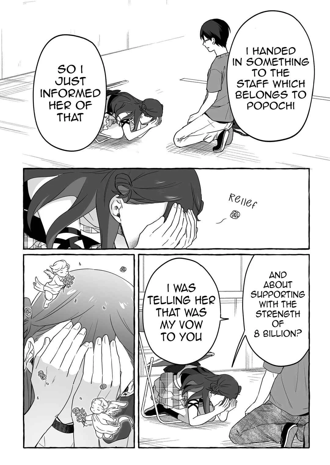 Damedol to Sekai ni 1-nin dake no Fan Chapter 19: Clearing the Air - Page 7