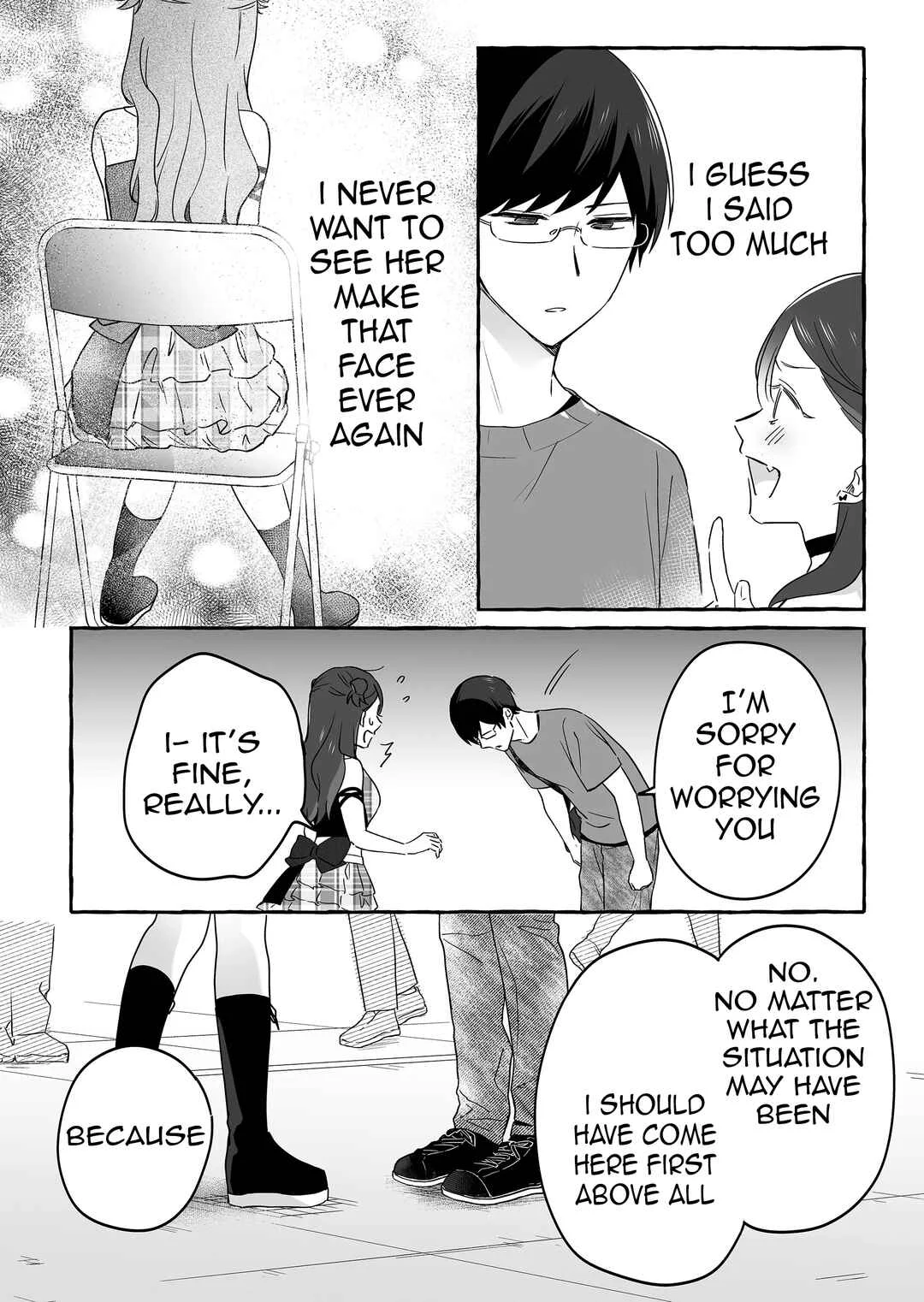 Damedol to Sekai ni 1-nin dake no Fan Chapter 19: Clearing the Air - Page 9
