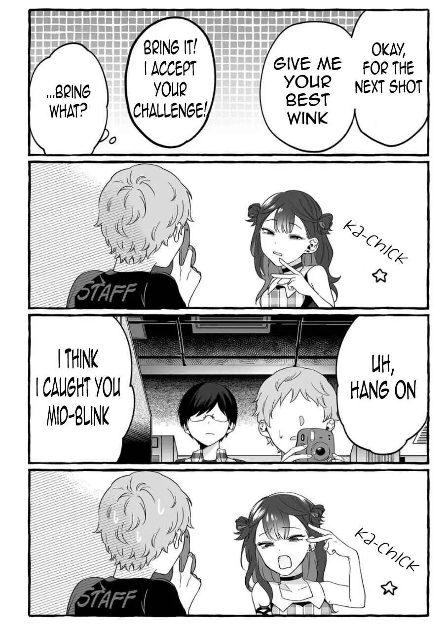 Damedol to Sekai ni 1-nin dake no Fan Chapter 2: Wink - Page 12