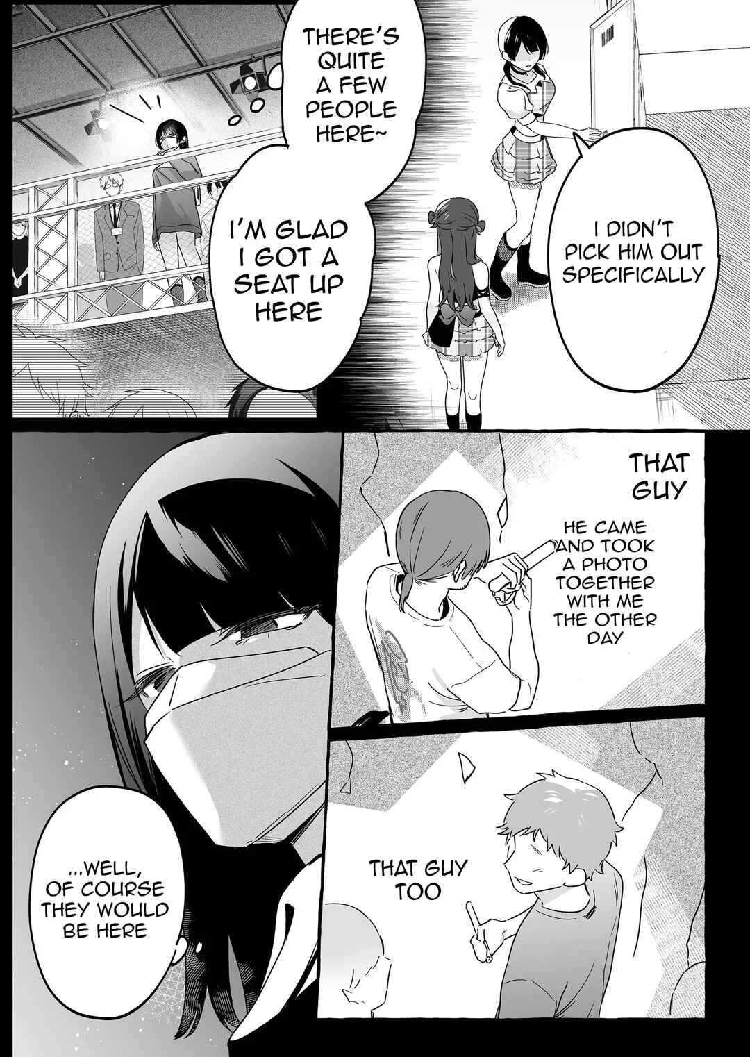 Damedol to Sekai ni 1-nin dake no Fan Chapter 20: Repurcussions - Page 3
