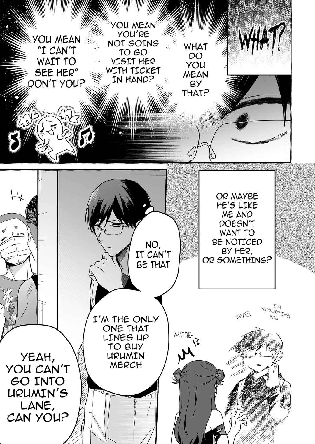Damedol to Sekai ni 1-nin dake no Fan Chapter 23: Proselytize! - Page 3