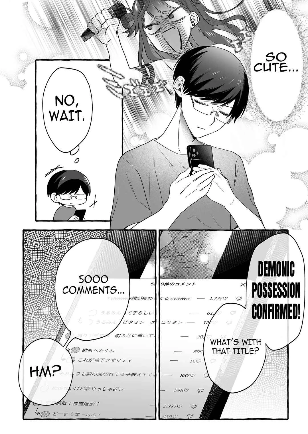 Damedol to Sekai ni 1-nin dake no Fan Chapter 24: Dijon Boo - Page 1