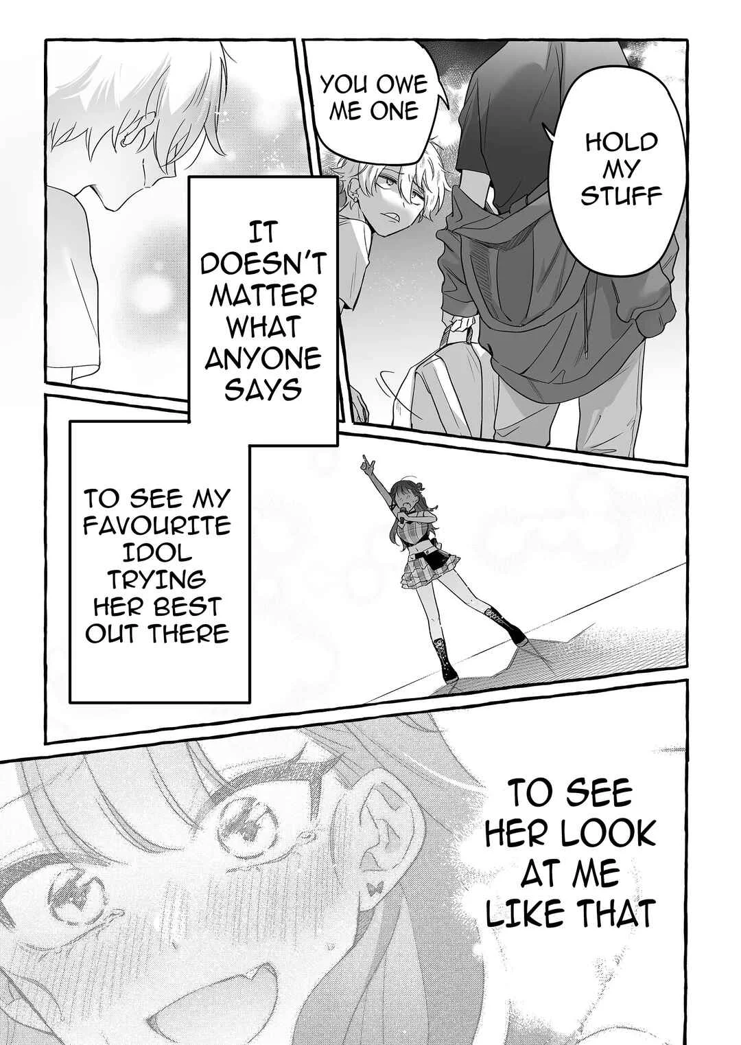 Damedol to Sekai ni 1-nin dake no Fan Chapter 25: Queen Urumin - Page 19