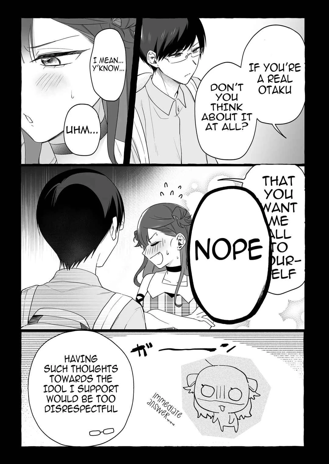 Damedol to Sekai ni 1-nin dake no Fan Chapter 26: Moses and the Princess - Page 3