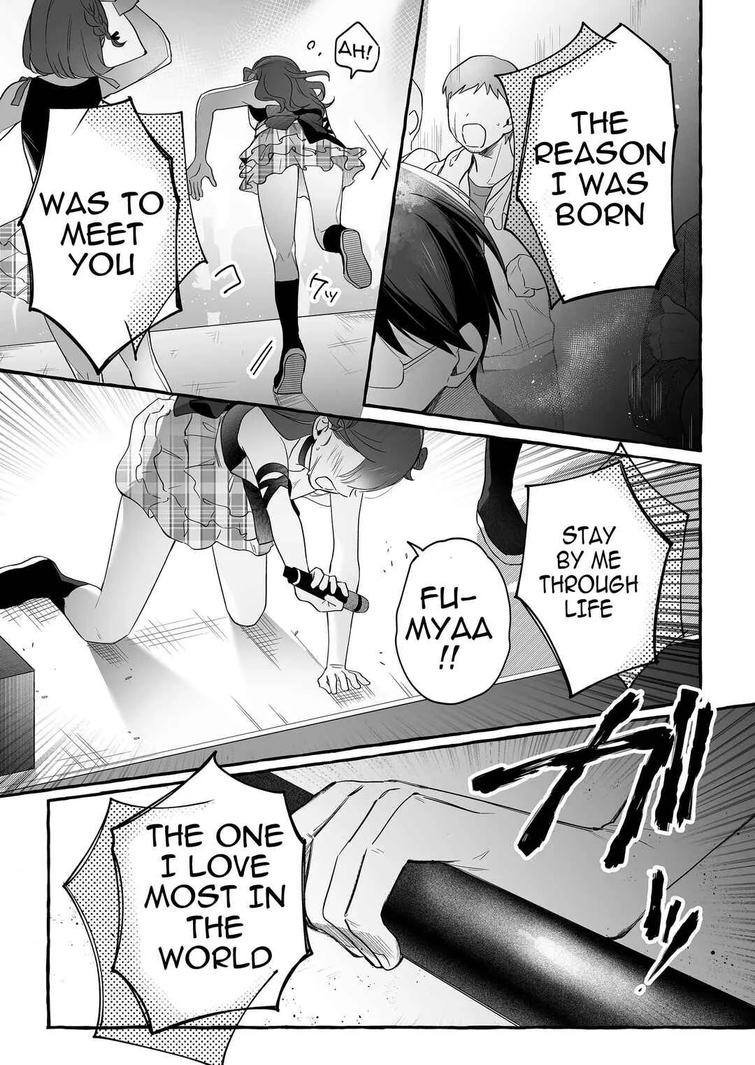 Damedol to Sekai ni 1-nin dake no Fan Chapter 26: Moses and the Princess - Page 11