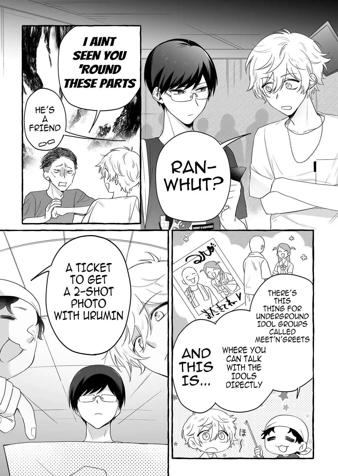 Damedol to Sekai ni 1-nin dake no Fan Chapter 27: Raison d’être - Page 3