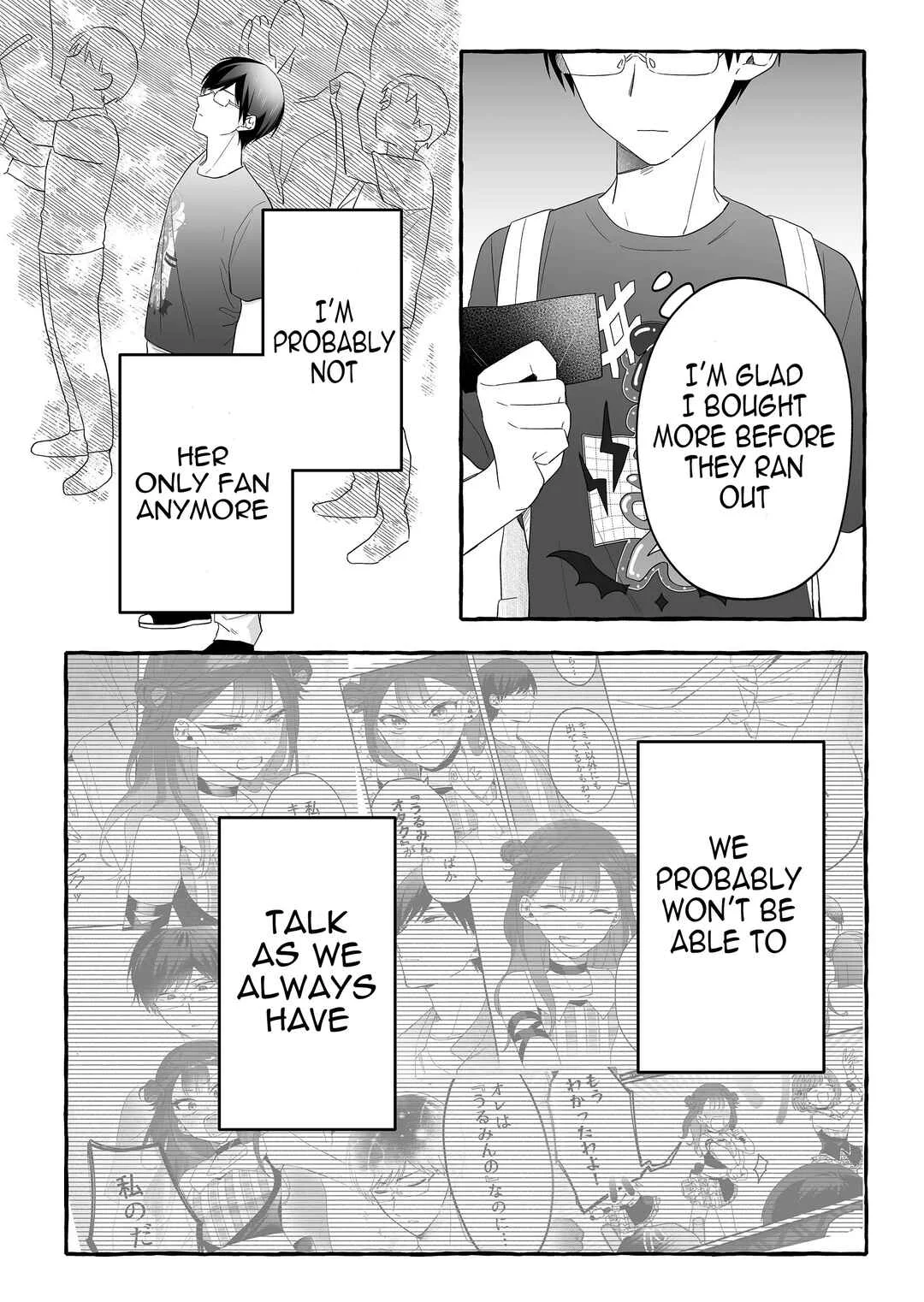 Damedol to Sekai ni 1-nin dake no Fan Chapter 27: Raison d’être - Page 6