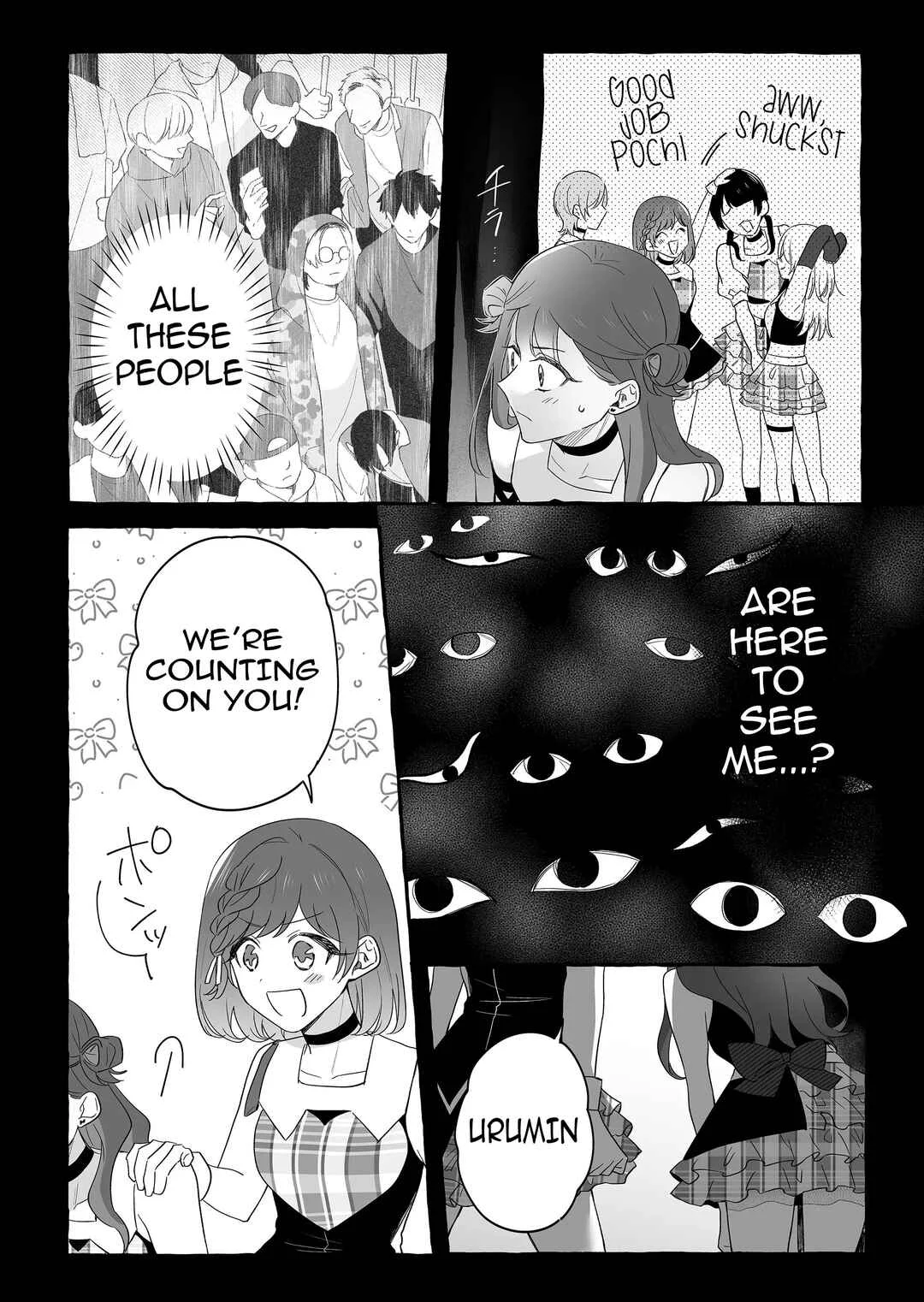 Damedol to Sekai ni 1-nin dake no Fan Chapter 27: Raison d’être - Page 12