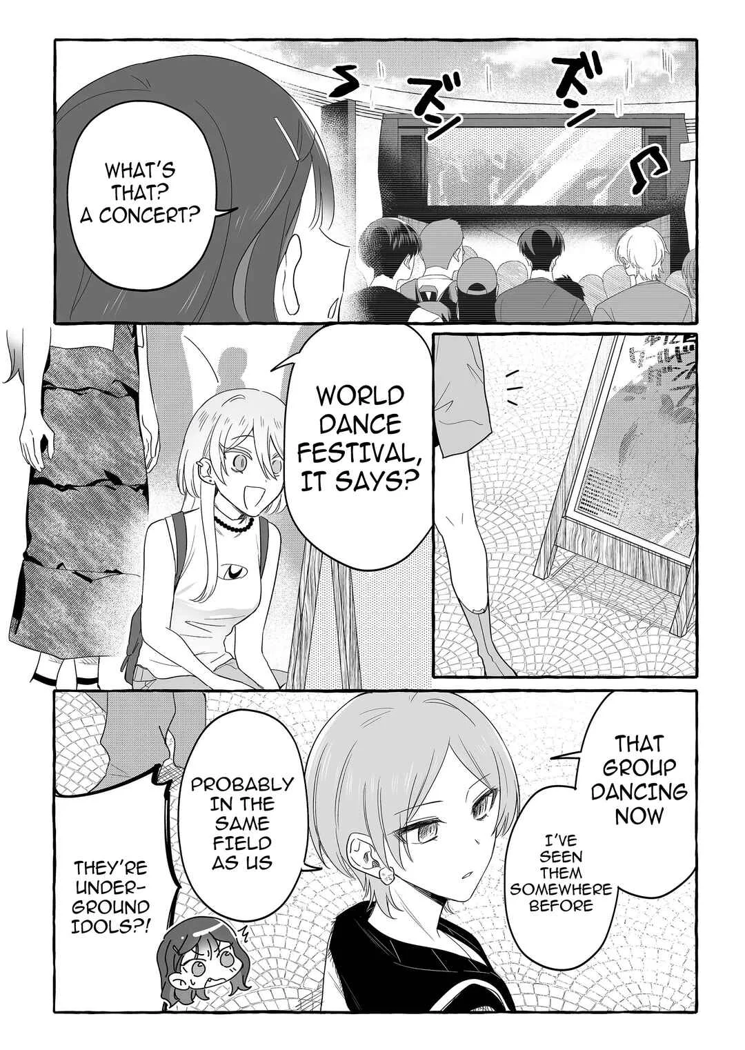 Damedol to Sekai ni 1-nin dake no Fan Chapter 28: Idols Off Duty pt.1 - Page 12