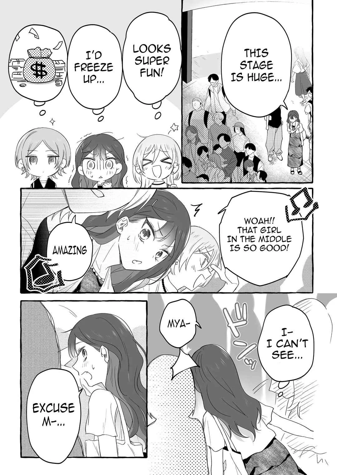 Damedol to Sekai ni 1-nin dake no Fan Chapter 28: Idols Off Duty pt.1 - Page 13