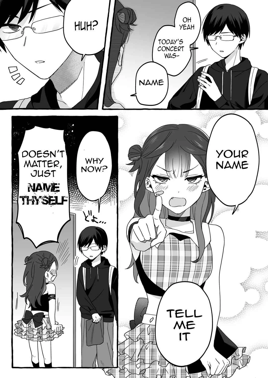 Damedol to Sekai ni 1-nin dake no Fan Chapter 3: His Name - Page 11