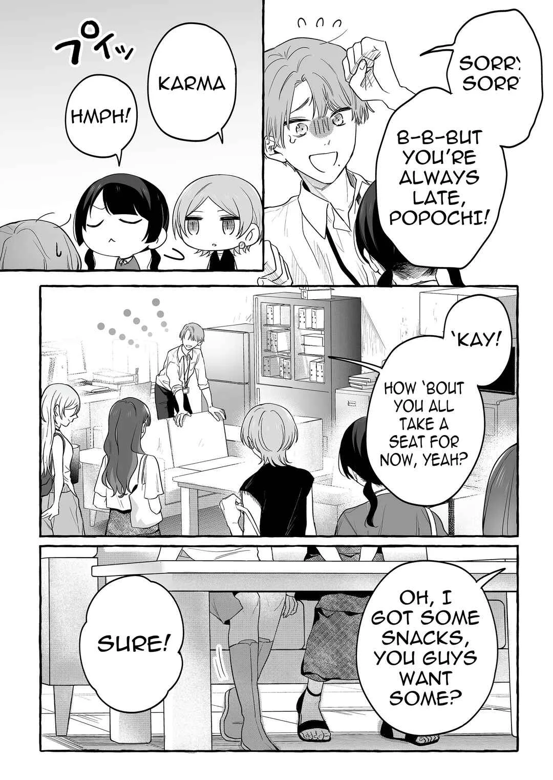Damedol to Sekai ni 1-nin dake no Fan Chapter 30: Off Duty Idols Pt.2 - Page 6