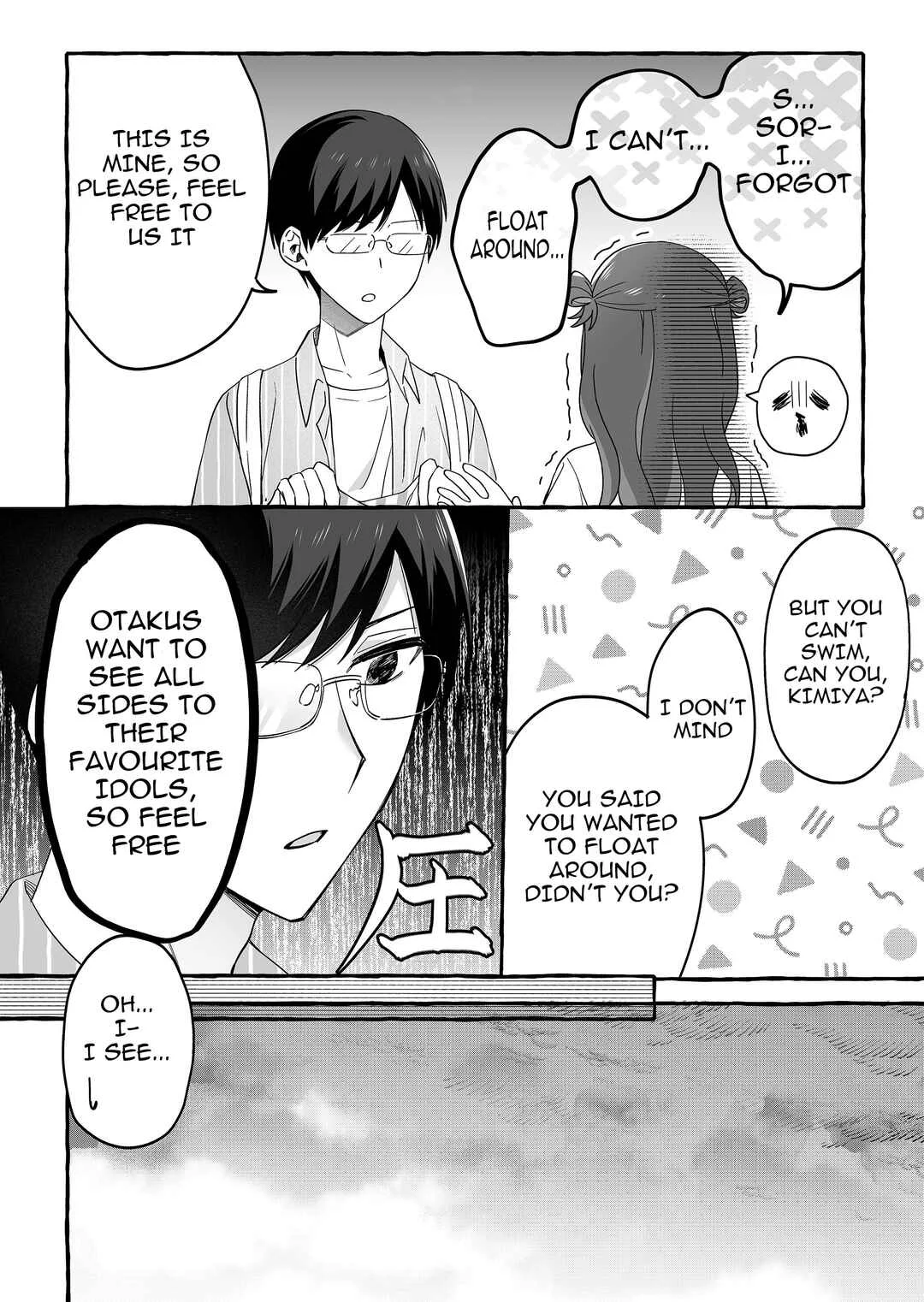 Damedol to Sekai ni 1-nin dake no Fan Chapter 34: All You Need Is... - Page 10