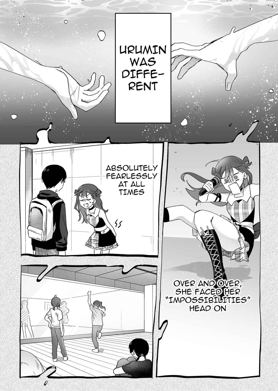 Damedol to Sekai ni 1-nin dake no Fan Chapter 35: Impossibilities - Page 3