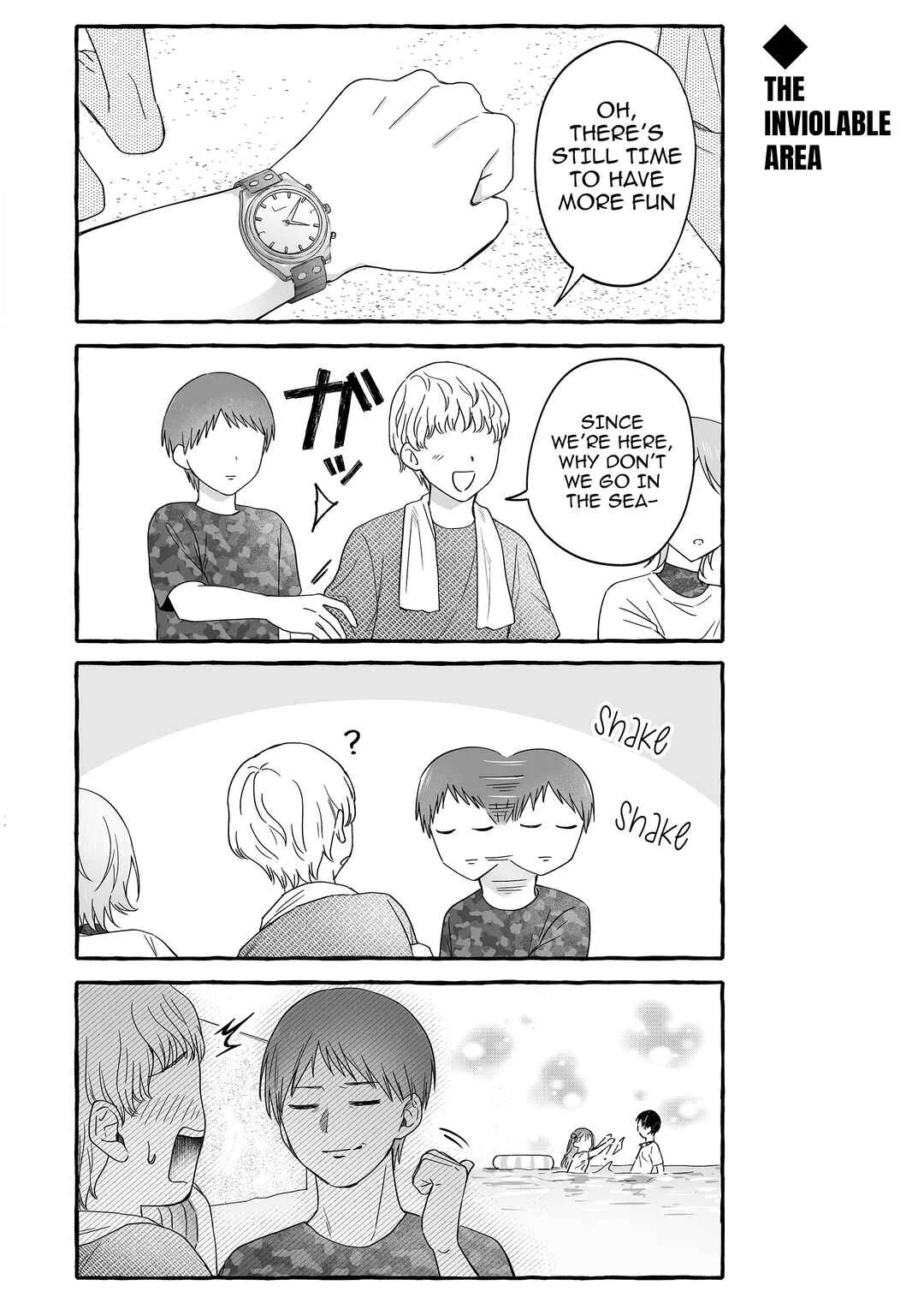Damedol to Sekai ni 1-nin dake no Fan Chapter 36: Beach Stories 4-Koma - Page 11