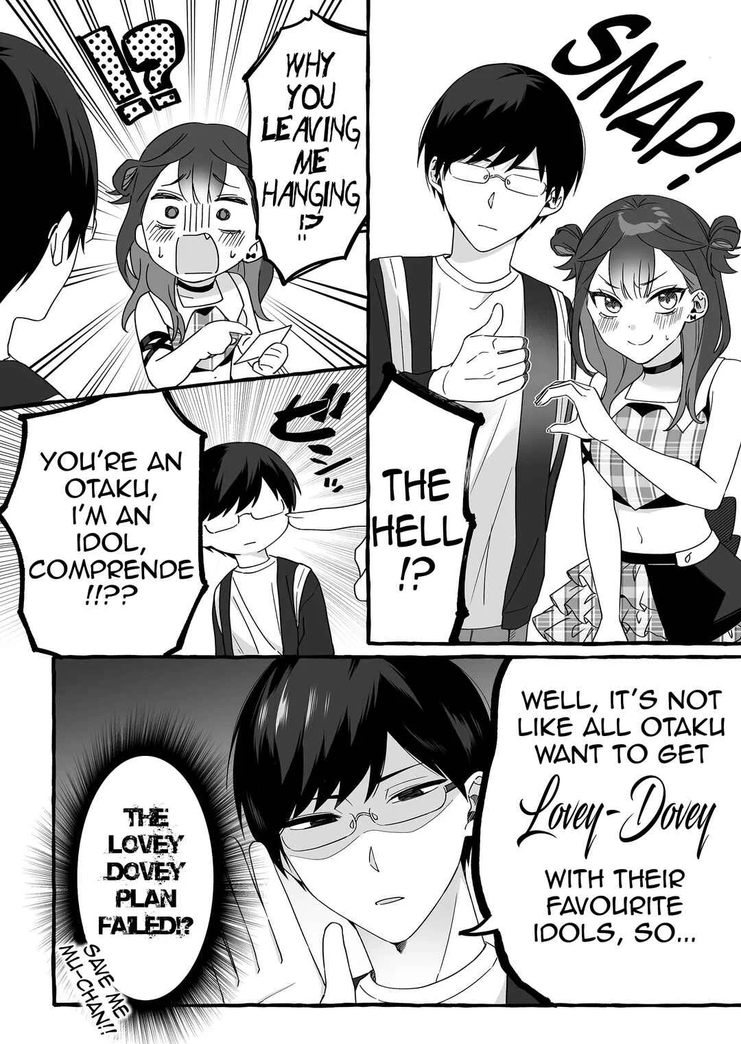 Damedol to Sekai ni 1-nin dake no Fan Chapter 4: Two-Shot - Page 12