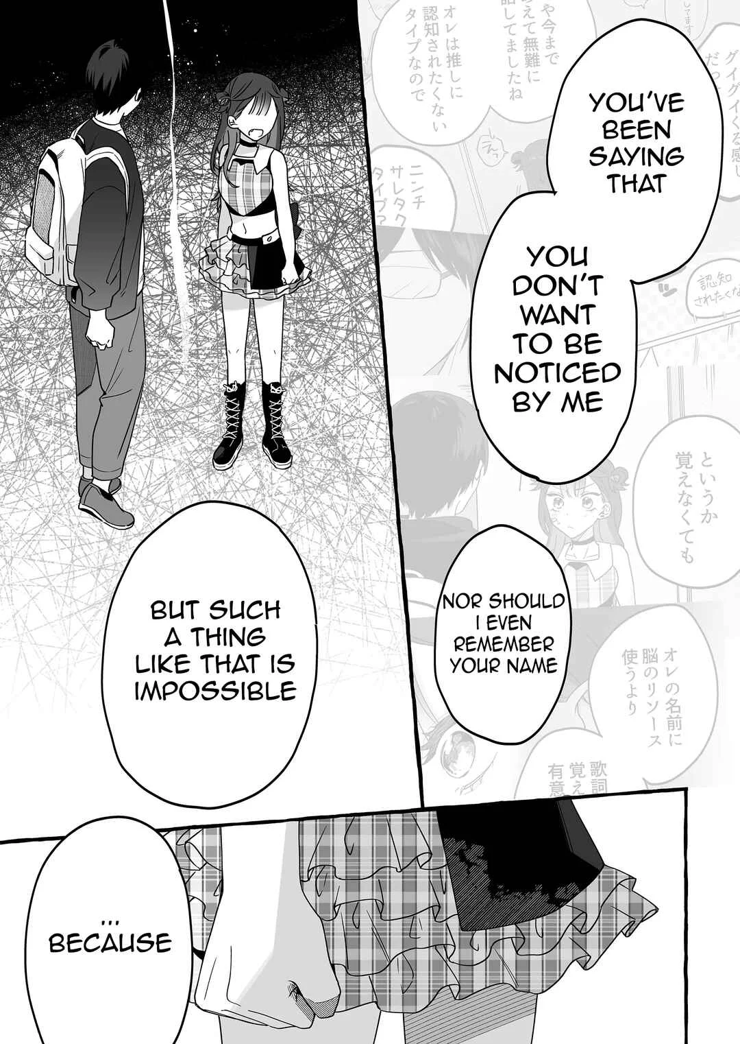 Damedol to Sekai ni 1-nin dake no Fan Chapter 4: Two-Shot - Page 15
