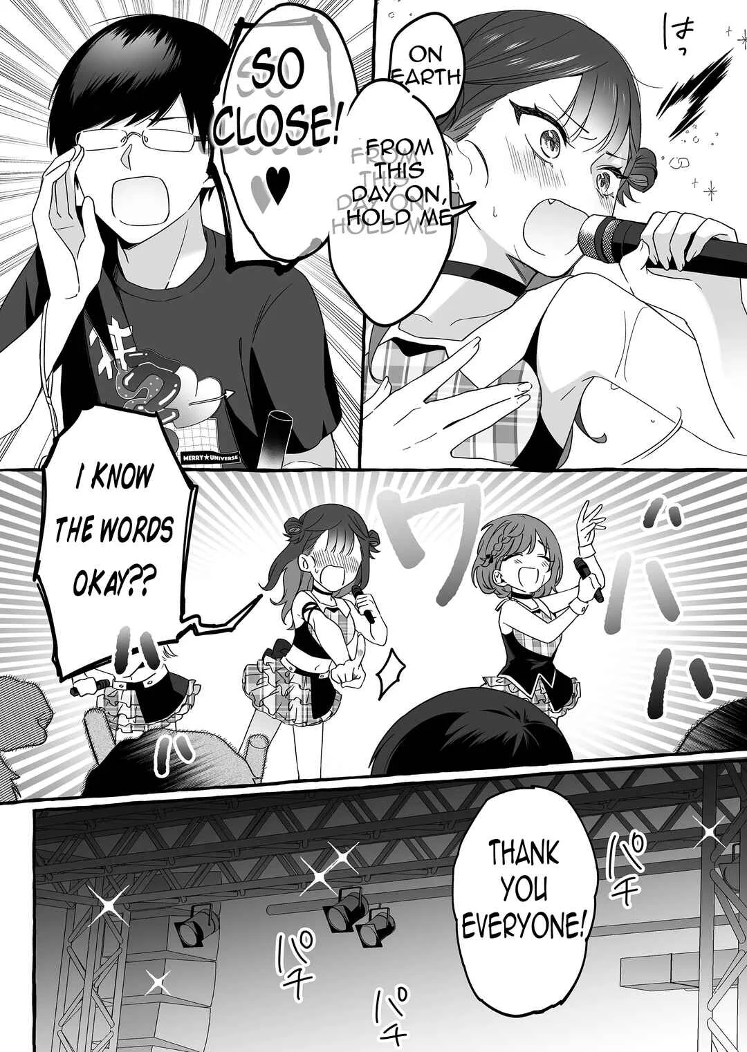 Damedol to Sekai ni 1-nin dake no Fan Chapter 5: Fanservice - Page 4