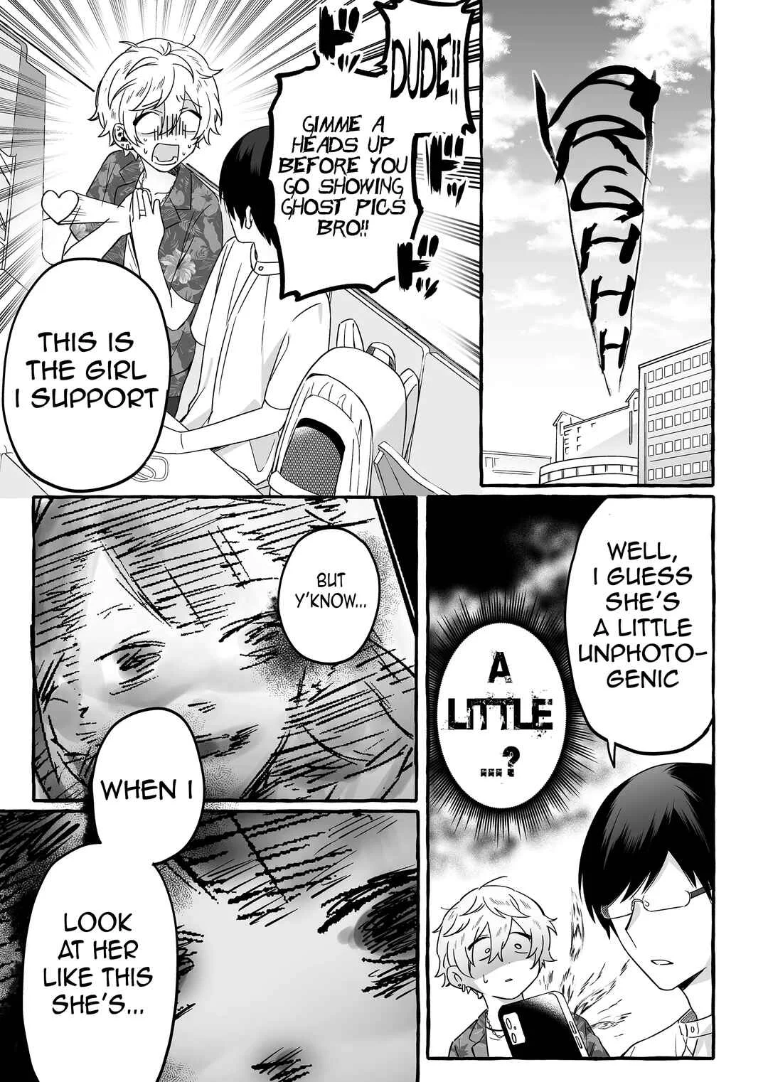 Damedol to Sekai ni 1-nin dake no Fan Chapter 6: Urmi Nyombi - Page 14