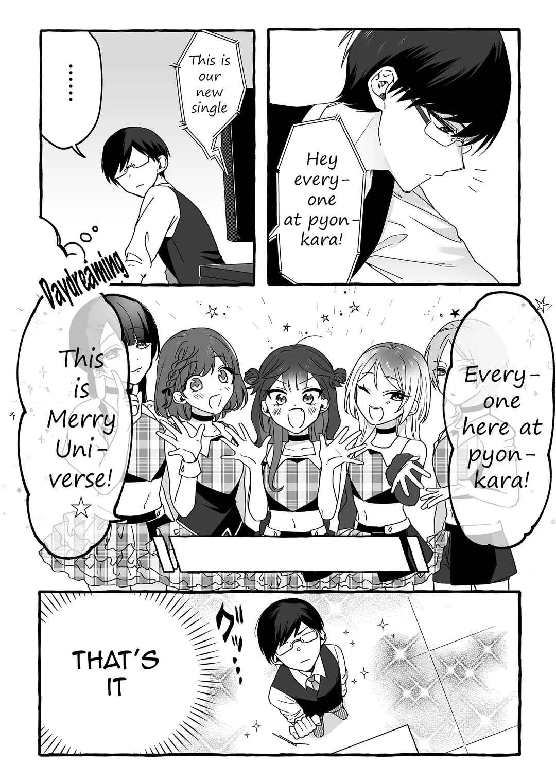 Damedol to Sekai ni 1-nin dake no Fan Chapter 7: Karaoke - Page 8