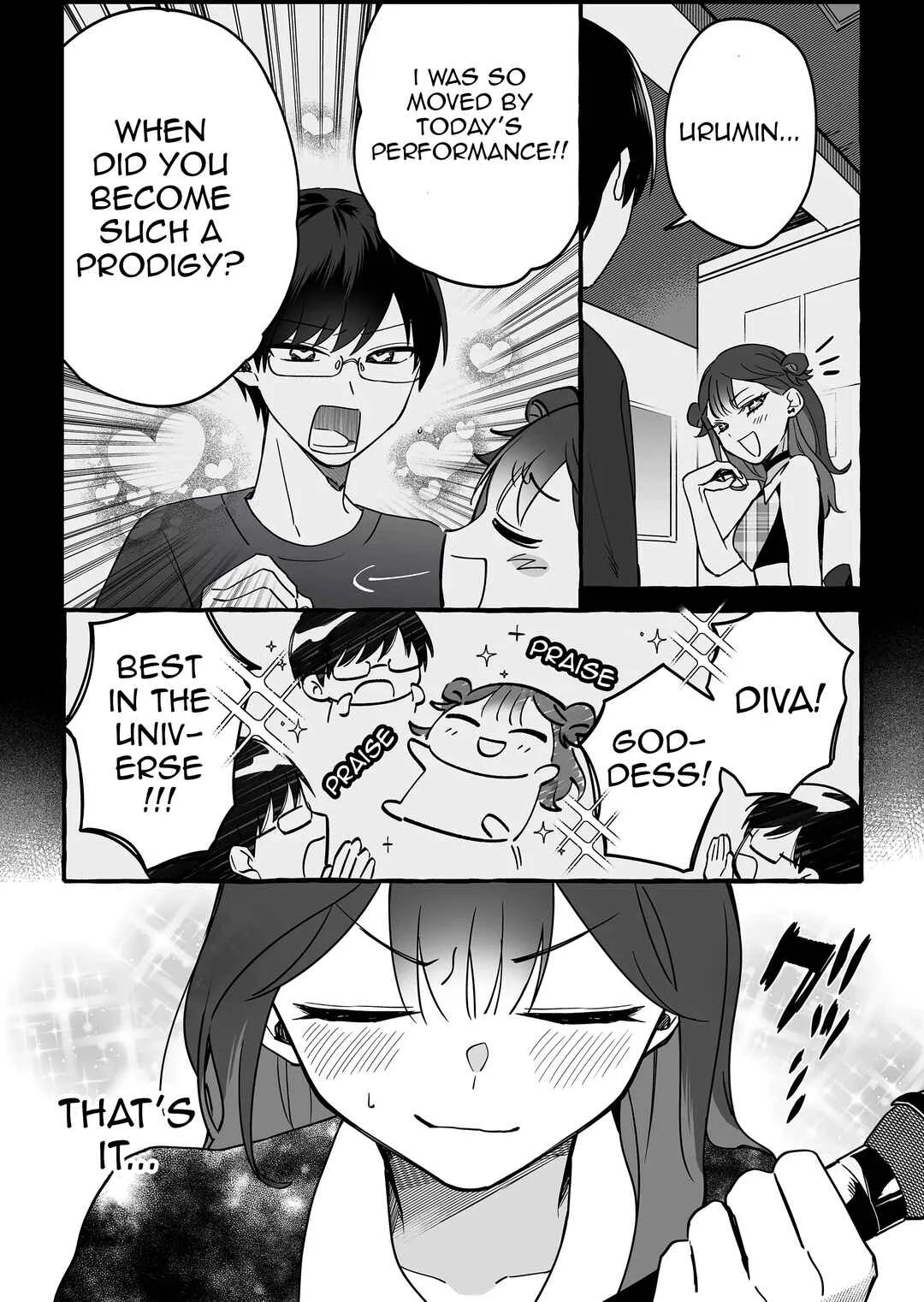 Damedol to Sekai ni 1-nin dake no Fan Chapter 7: Karaoke - Page 11