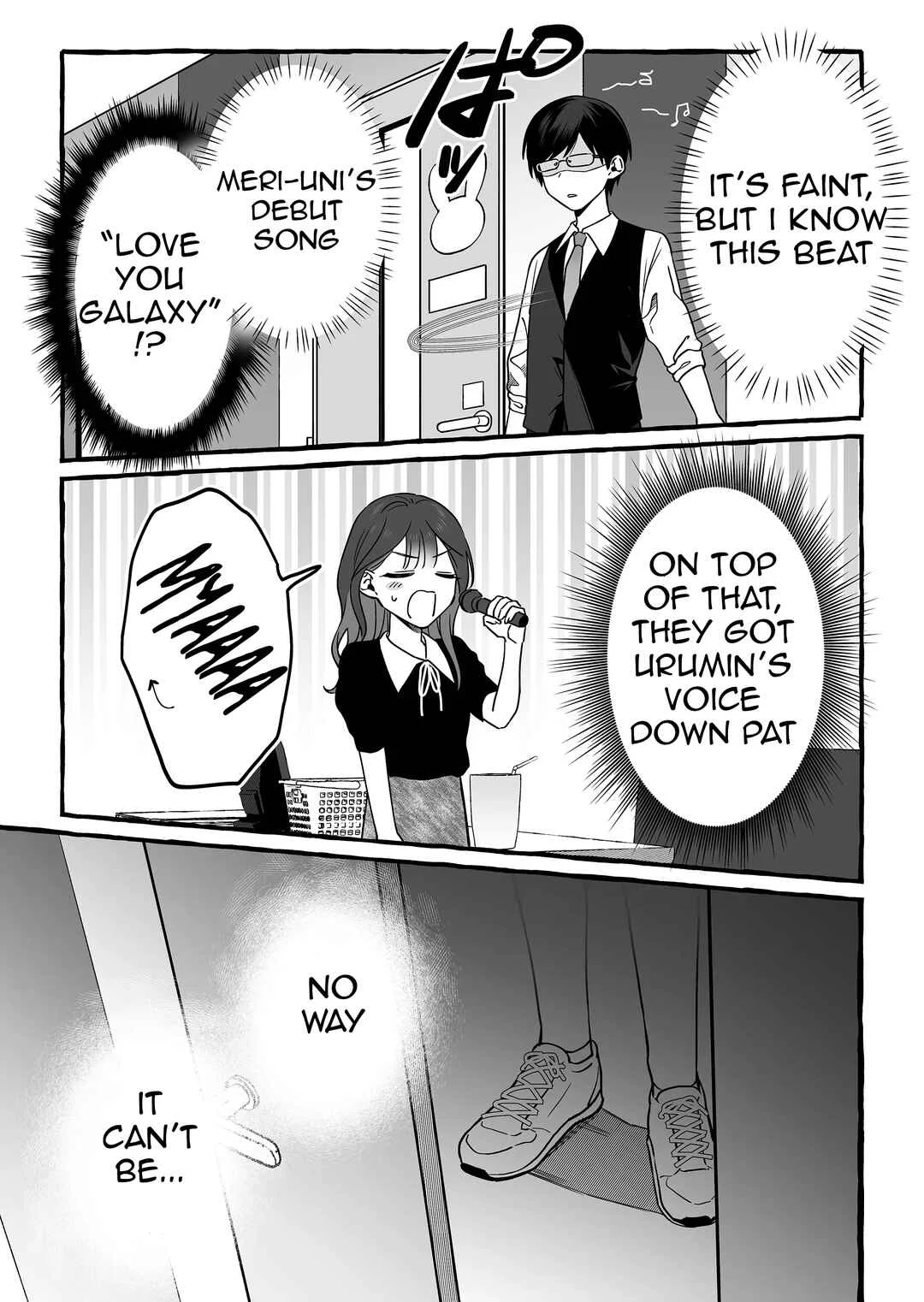 Damedol to Sekai ni 1-nin dake no Fan Chapter 7: Karaoke - Page 13