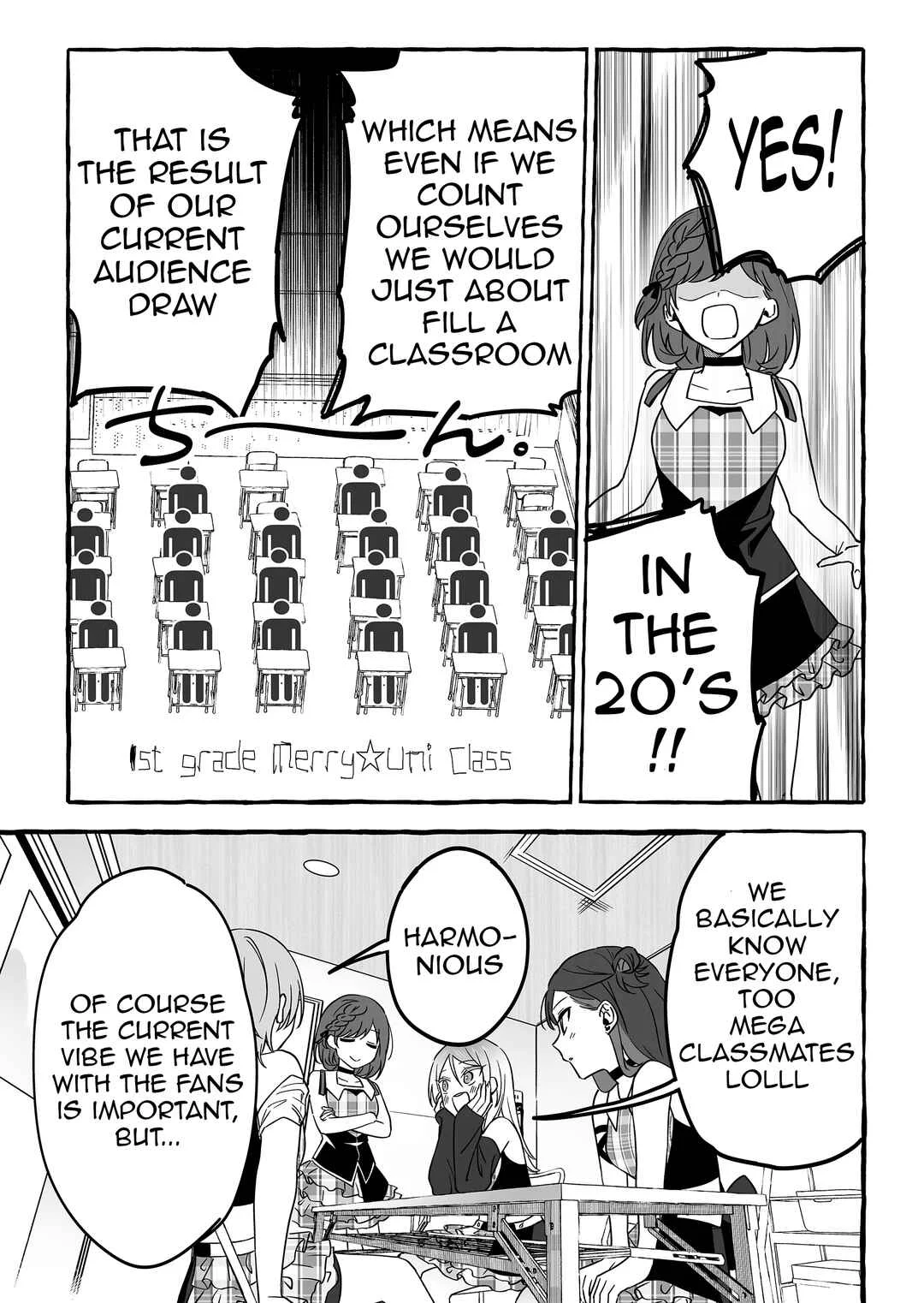 Damedol to Sekai ni 1-nin dake no Fan Chapter 8: Caution - Page 6