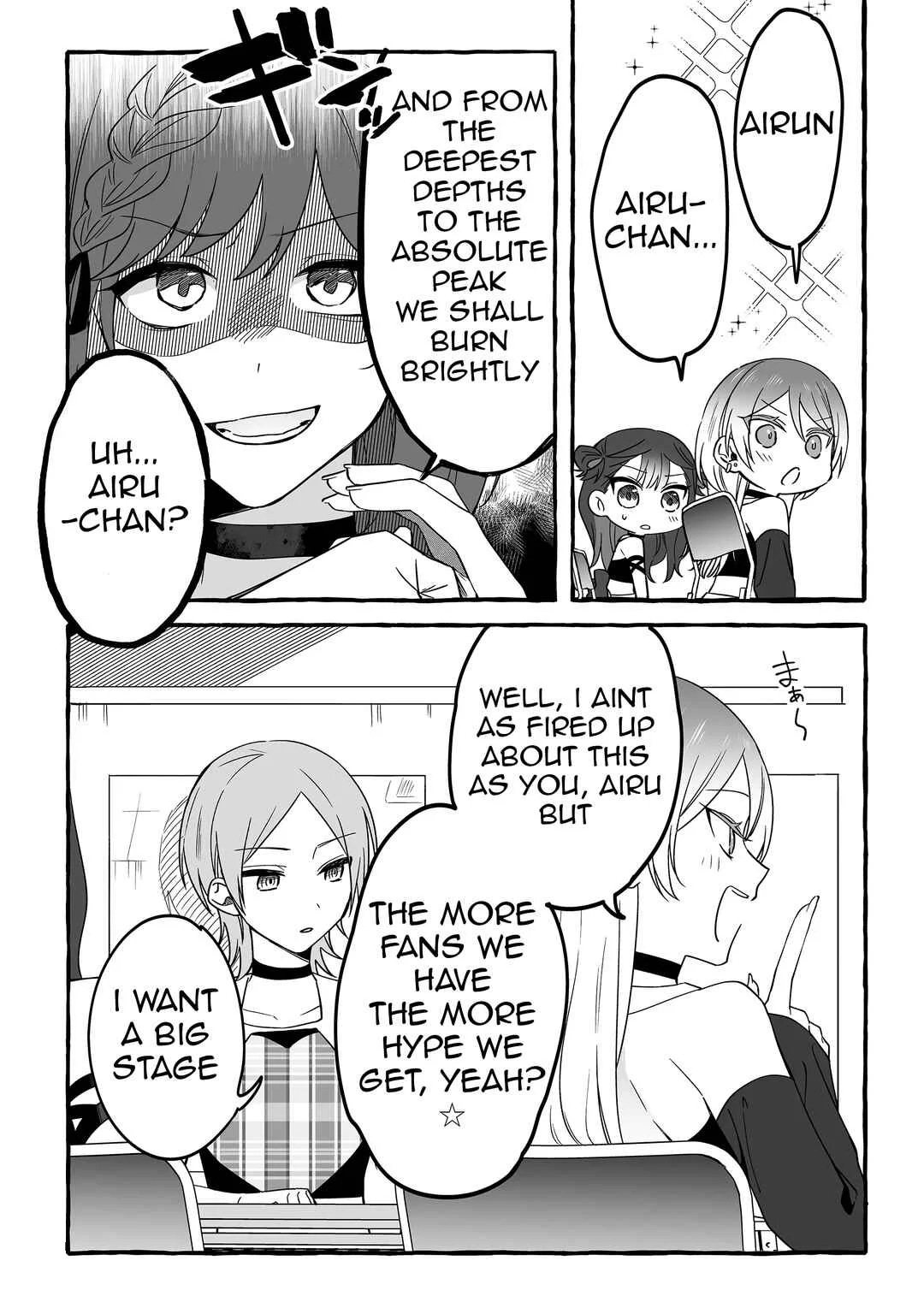 Damedol to Sekai ni 1-nin dake no Fan Chapter 8: Caution - Page 8