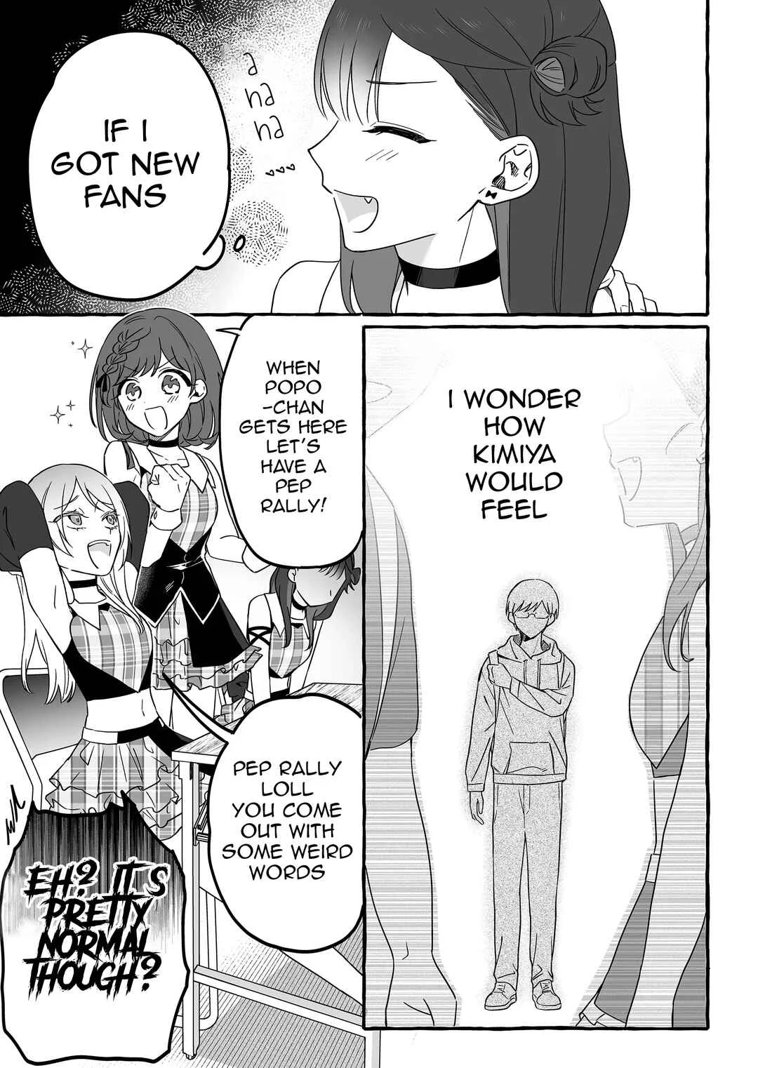 Damedol to Sekai ni 1-nin dake no Fan Chapter 8: Caution - Page 11