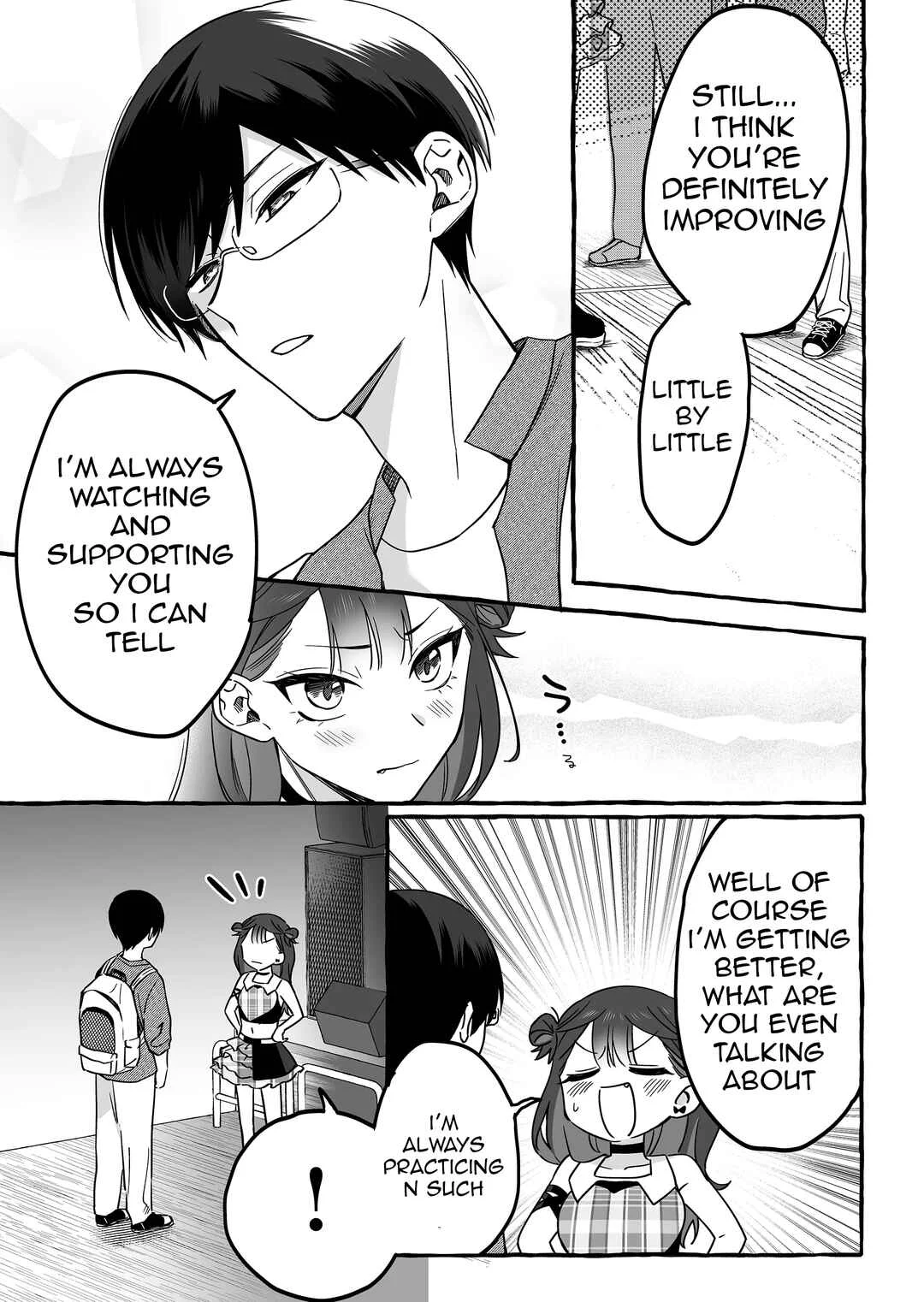 Damedol to Sekai ni 1-nin dake no Fan Chapter 8: Caution - Page 15