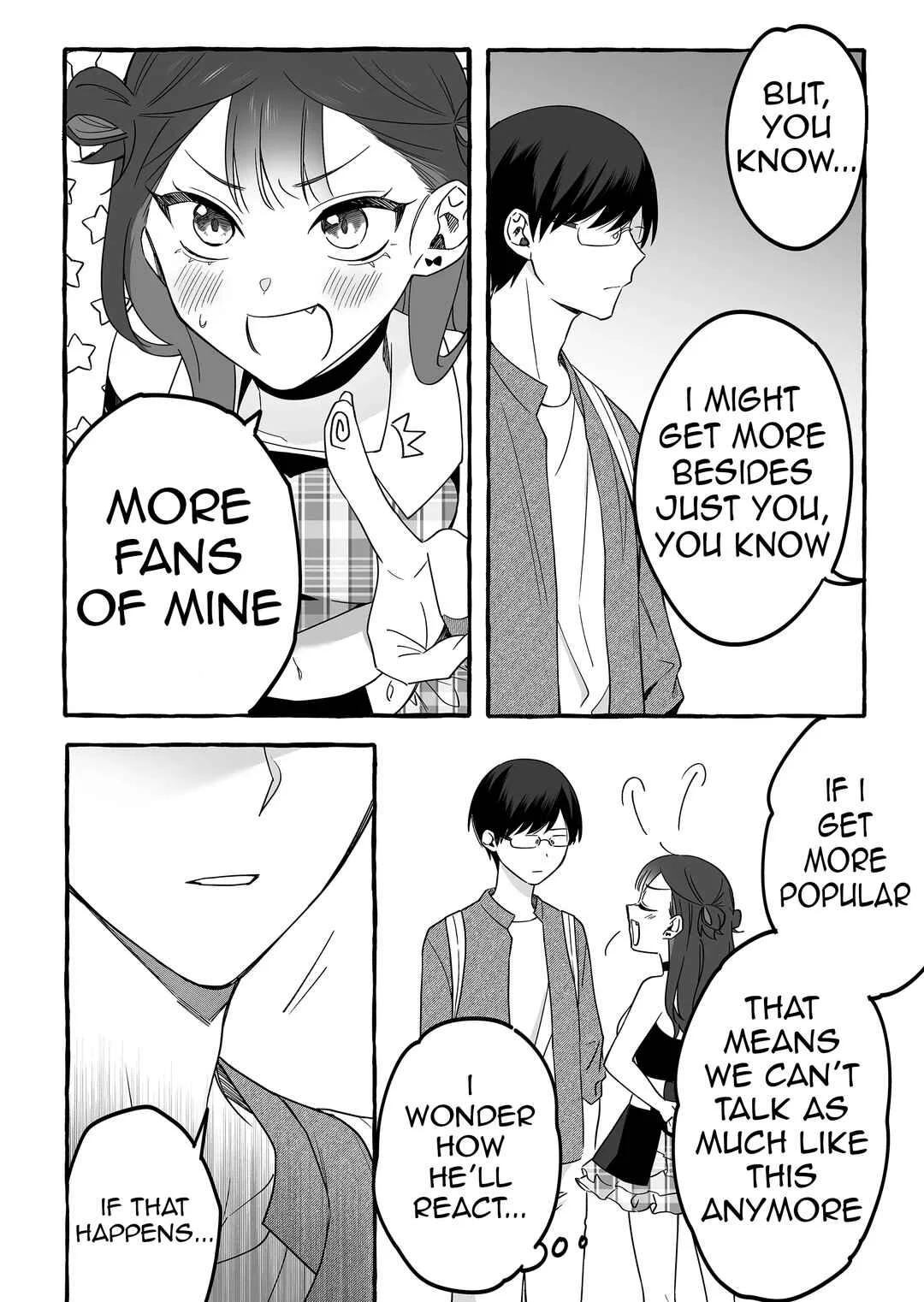Damedol to Sekai ni 1-nin dake no Fan Chapter 8: Caution - Page 16