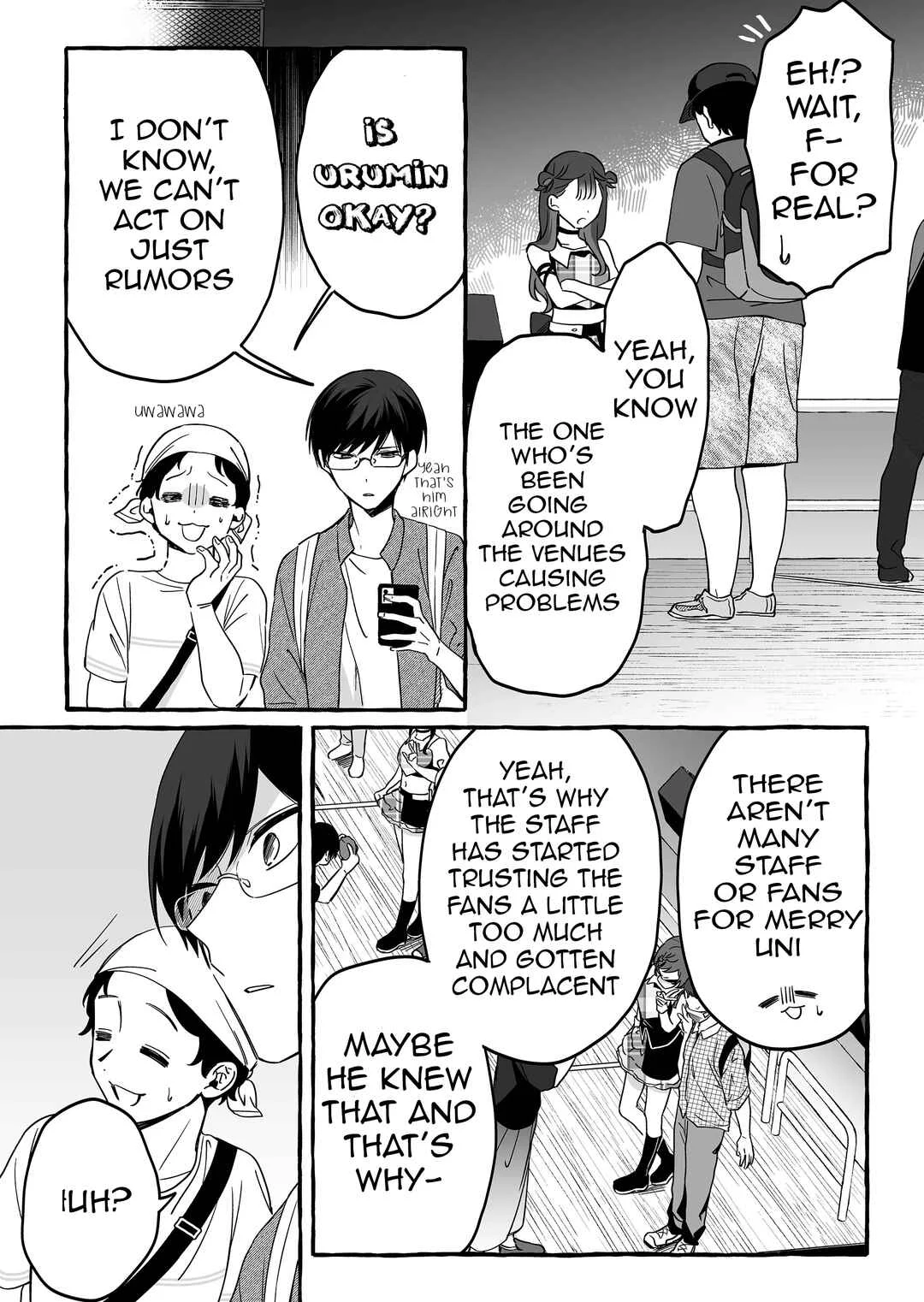 Damedol to Sekai ni 1-nin dake no Fan Chapter 9: That's The Guy - Page 3