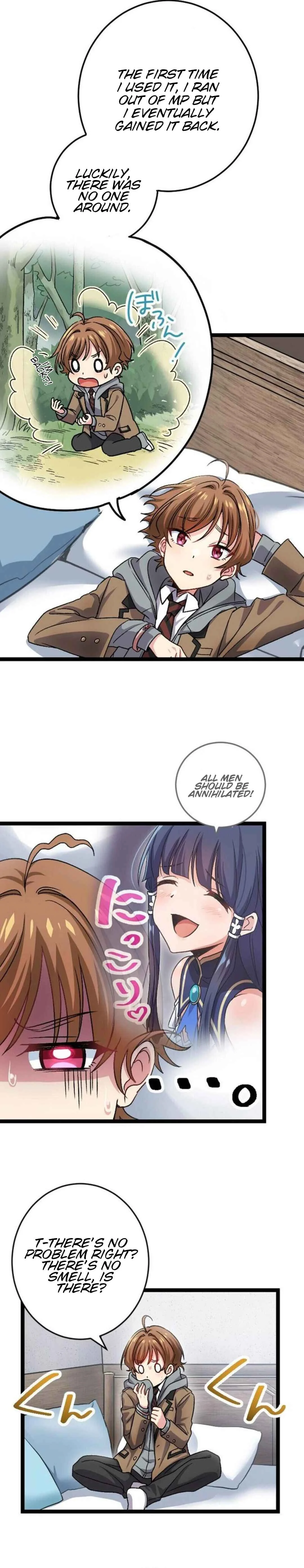 Danshi Kinsei Majo no Kuni ni Nyotaika Skill de Nyuukoku shite mita Chapter 5 - Page 14