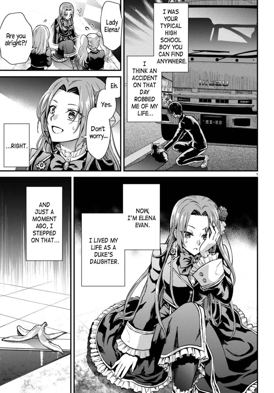 Danshi Koukousei, Otome Game no Akuyaku Reijou ni Tensei Suru. Chapter 1: The villainess (♂) gets reborn - Page 4