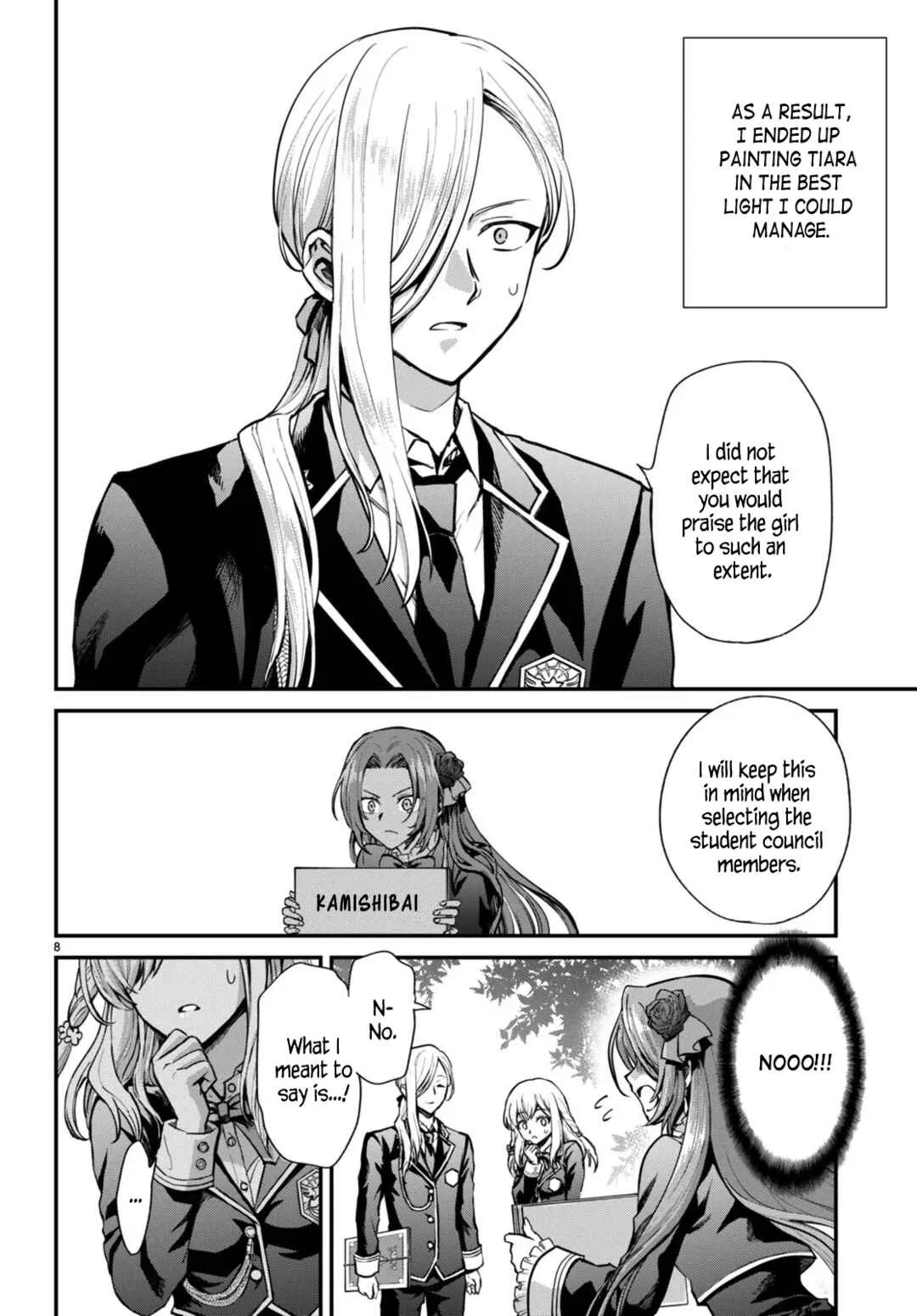 Danshi Koukousei, Otome Game no Akuyaku Reijou ni Tensei Suru. Chapter 2: Capture targets incoming - Page 8