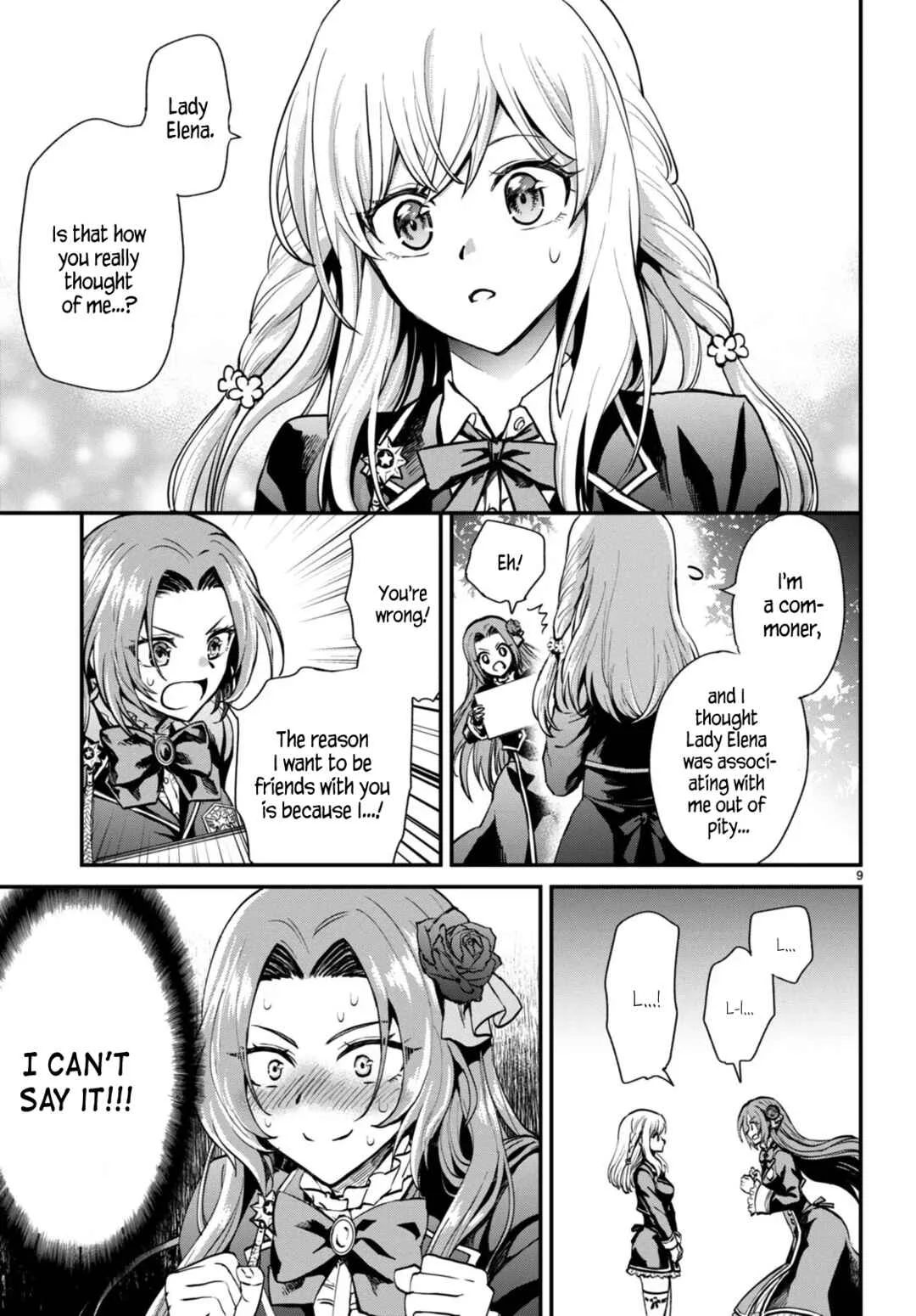 Danshi Koukousei, Otome Game no Akuyaku Reijou ni Tensei Suru. Chapter 2: Capture targets incoming - Page 9