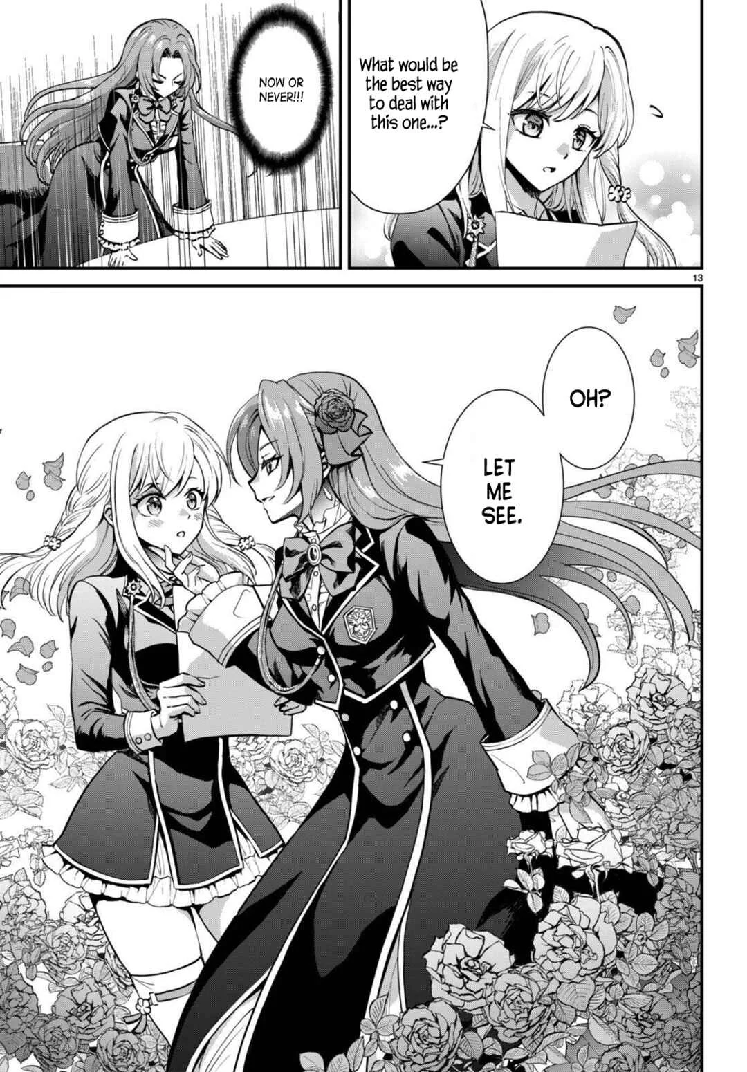 Danshi Koukousei, Otome Game no Akuyaku Reijou ni Tensei Suru. Chapter 3: Hot guys are terrifying - Page 13