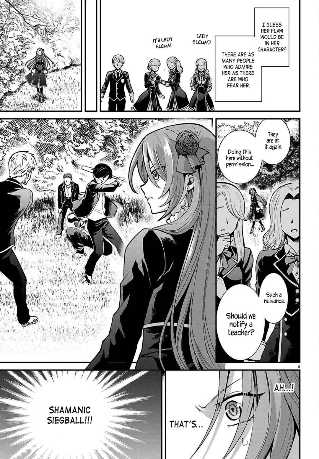 Danshi Koukousei, Otome Game no Akuyaku Reijou ni Tensei Suru. Chapter 4: A delinquent and a noble lady ① - Page 5