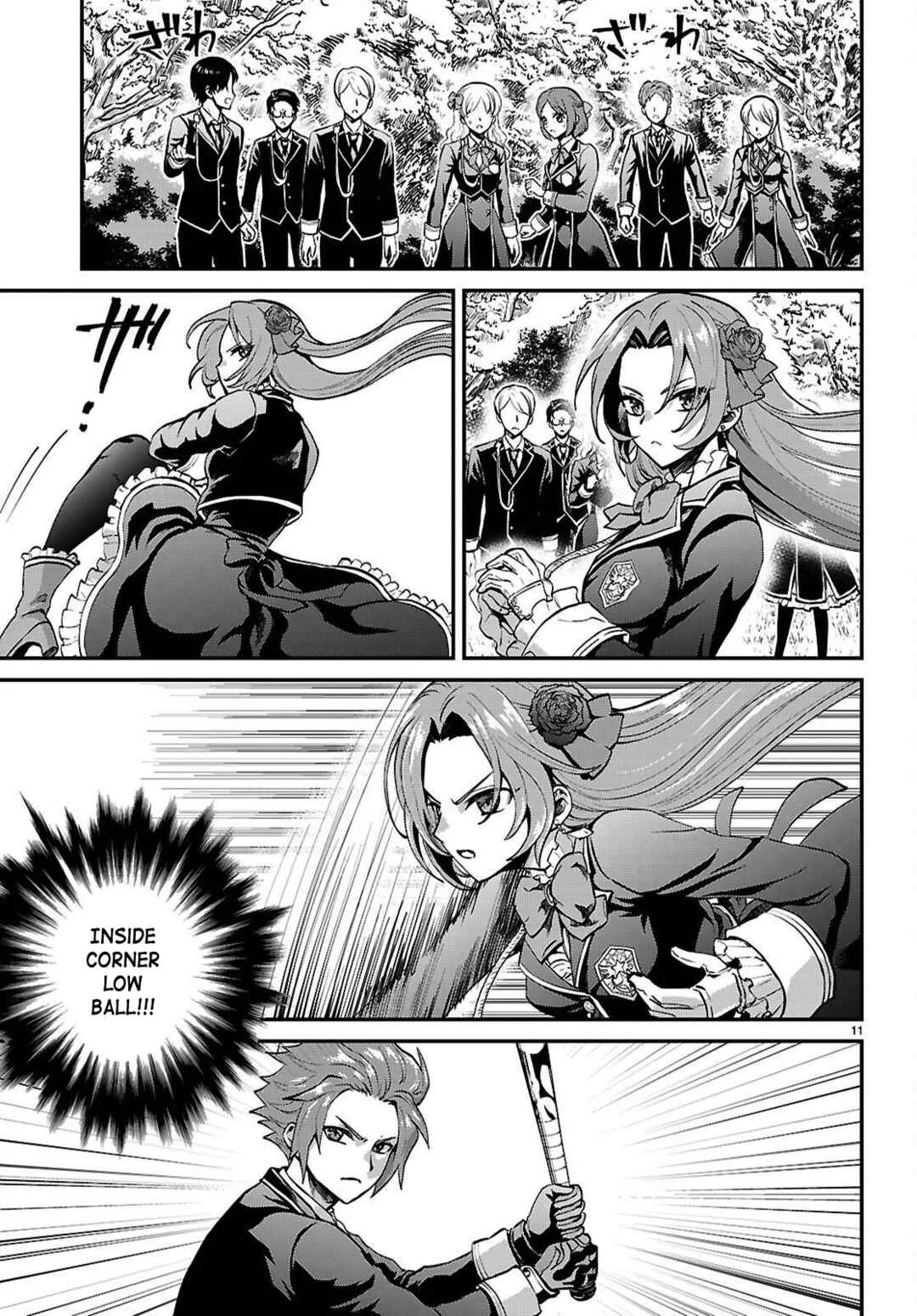 Danshi Koukousei, Otome Game no Akuyaku Reijou ni Tensei Suru. Chapter 4: A delinquent and a noble lady ① - Page 11