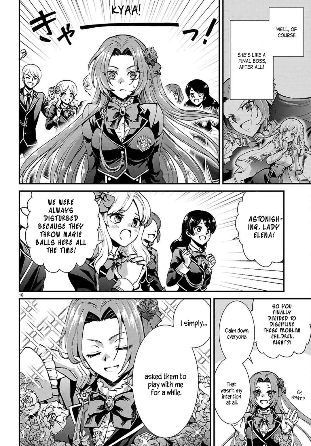 Danshi Koukousei, Otome Game no Akuyaku Reijou ni Tensei Suru. Chapter 4: A delinquent and a noble lady ① - Page 15