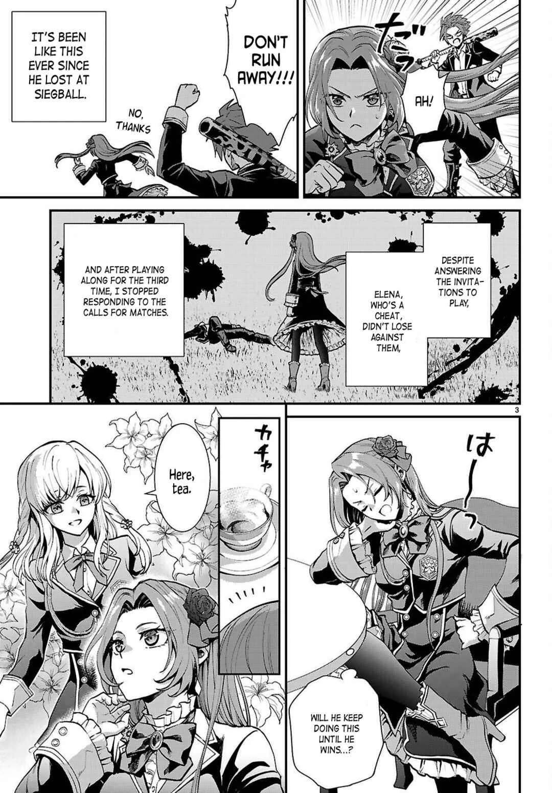 Danshi Koukousei, Otome Game no Akuyaku Reijou ni Tensei Suru. Chapter 5: A delinquent and a noble lady ② - Page 3