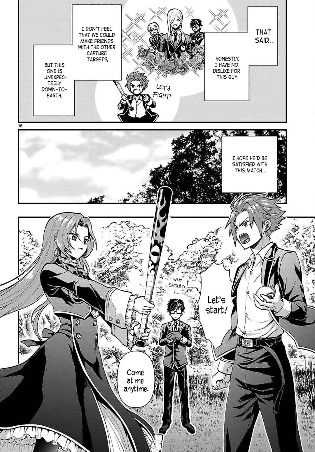 Danshi Koukousei, Otome Game no Akuyaku Reijou ni Tensei Suru. Chapter 5: A delinquent and a noble lady ② - Page 16