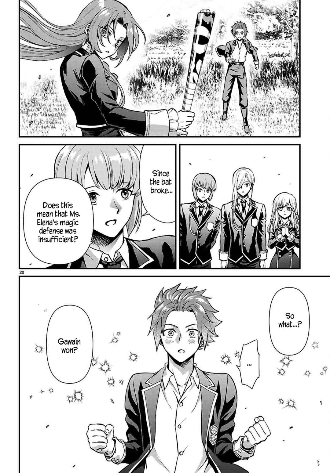 Danshi Koukousei, Otome Game no Akuyaku Reijou ni Tensei Suru. Chapter 5: A delinquent and a noble lady ② - Page 20