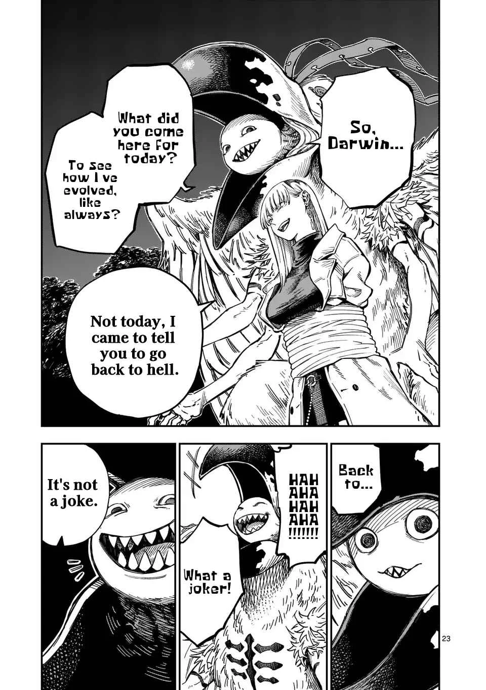 Darwin no Taizai Chapter 1: 『The offering』 - Page 23