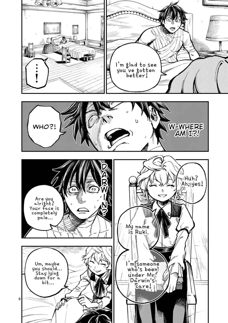 Darwin no Taizai Chapter 2: 『Escape』 - Page 6
