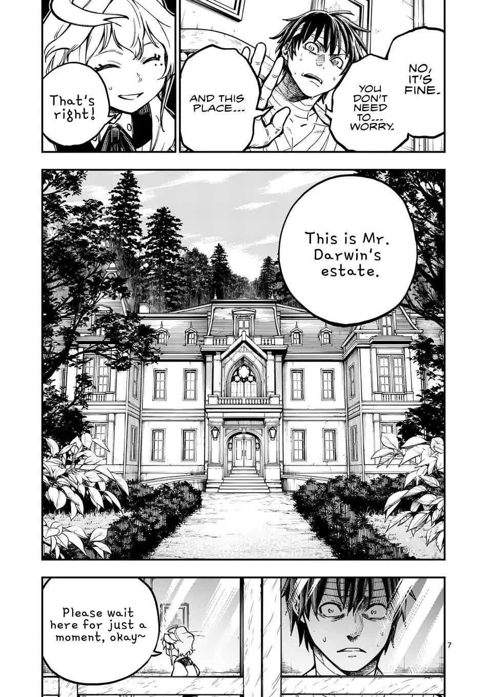 Darwin no Taizai Chapter 2: 『Escape』 - Page 7